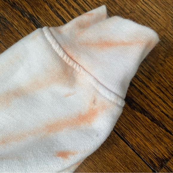 3T Snoopy Tie-Dye Hoodie Kids white orange snoopy skateboard gender neutral - Picture 6 of 15